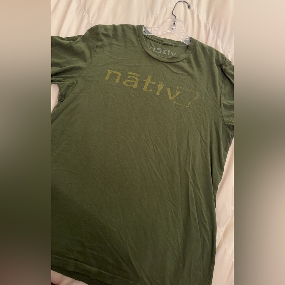 Native Olive Green Men's Shirt